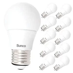 Sunco A15 Led Light Bulbs 10 Pack 60w Equivalent, 800 3000k Warm White. Fixed Price $41.00.