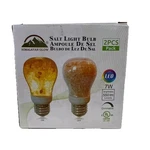 Himalayan Glow Salt Light Bulbs 60-watt Equivalent, Warm Amber - 2 Pack. Fixed Price $20.49.