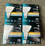 Ecosmart Led Light Bulb Par38 120w 14w Adjustable Beam Dimmable Custom Color X 4. Fixed Price $33.24.