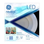 Ge Lighting 83572 Reveal Led 12-watt (65-watt Replacement), 650-lumen 6-inch. Fixed Price $27.77.