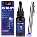 Lets Resin Uv Kit With Light, Bondingcuring In Seconds, 30g. Fixed Price $22.11.