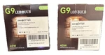 Daybetter G9 Two 12 Packs Dimmable Led Bulbs Qgsdb (1) 2700k & 3000k. Fixed Price $23.09.