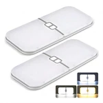 Konpway 12 Volt Led Rv Lights - Dimmable 3 Color 15w Colors 2-pack. Fixed Price $32.51.