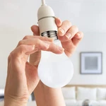 9w Or 15 Led A19 Light Bulbs 60w 3/4000k Crystal Clear Cool White Color 6 Pack. Fixed Price $17.66.