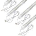 4pack Led Shop Light 4ft,v Shape Integrated T8 Tube Light,6300lm,42w,5000.... Fixed Price $75.04.