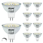Dicuno Mr16 Led Bulbs Dimmable Daylight White 6000k 50w Halogen Equivalent 12v. Fixed Price $56.46.