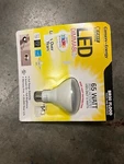 Feit Electric 65 Watt Br30 Dimmable Flood Led Light Bulbs Opened. Fixed Price $16.95.
