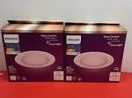 2 Pack Philips 85w Led Smart Wi-fi Downlight Kit - White. Fixed Price $37.99.
