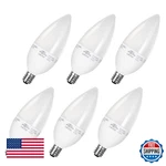 Tubicen 6 Pack E12 Led Bulbs Dimmable Slim Candelabra Light Bulb 4.5w Warm White. Fixed Price $44.81.