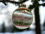 Bulb Vintage Christmas In Burlington, Vermont 1987 Merry. Fixed Price $7.99.
