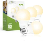 Sigalux Led Light Bulbs 60 Watt Equivalent 4 Count (pack Of 1), Soft White. Fixed Price $14.20.