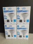 New- Lot 4 Ge 84400 Led Low Glare Dimmable 12 W Par 30l 3000k Flood Lights Bulbs. Fixed Price $35.77.
