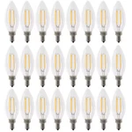 60-watt Equivalent B10 E12 Candelabra Filament Cec Clear Glass Chandelier Led Li. Fixed Price $88.28.