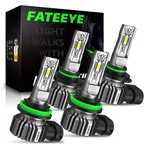 Fateeye H11 9005 Led 40000lm 6500k Headlight Kit. Fixed Price $89.99.