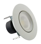 Satco S11822 7.5w Led Directional Retrofit Downlight Gimbaled 4 Inch Cct Round. Fixed Price $24.95.