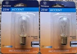 2 New Westinghouse 25w D.c. Bayonet Base T8 Bulbs. Fixed Price $15.15.