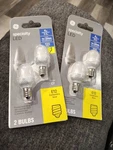 Ge Specialty Led C7 E12 Night Light Bulbs Frosted 0.5w 4w Eq (2 2packs). Fixed Price $17.00.
