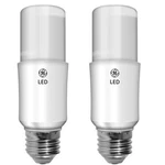 (2 Bulbs)ge Brightstik 15 Watt Led, Medium Base, 1600 Lumens Led Bright Stik,. Fixed Price $16.77.