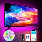 Volivo Led Lights For Tv, 16.4ft Backlight 45-85 Inch Tvs, Bluetooth .... Fixed Price $13.27.