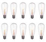 Goothy 10 Pack Edison Replacement Light Bulbs For Outdoor Pack, Clear. Fixed Price $22.85.