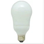 Ge Compact Fluorescent Bulb Mini A Line 20 Watts 1100 Lumens. Fixed Price $12.99.