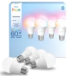 Philips Hue Essential Smart Led A19 Bulb, White And Color Ambiance, E26 Base,.... Fixed Price $78.56.