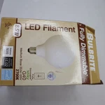 (1-pk) Bulbrite Dimmable Milky Glass G40 Led Light Bulb. Fixed Price $13.30.
