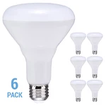6 Pack Satco 9022 10br30 Led 10w 120v Medium E26 Base Dimmable 3000k Warm White. Fixed Price $23.95.