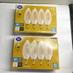 Great Value Led Amber Light Bulb Deco 60w Edison Vintage Style 250 Lumen 4 Bulbs. Fixed Price $9.99.