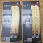 4 Bulbs Better Homes & Gardens Vintage Style Led Soft White Light 40w 2t10. Fixed Price $21.89.