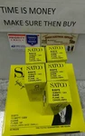 Lot Of 5) Satco / S3273 15w/ 120v /candelabra Base Small/ Clear Flame Tip(8b2. Fixed Price $15.00.