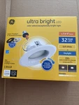 Ge Ultra Bright White 5-in/6-in Switchable Round Dimmable Led Recessed Downlight. Fixed Price $9.97.