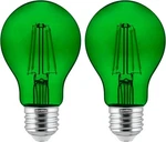 Sunlite 81083 Led Colored Filament A19 Light Bulb, 2 Count (pack Of 1), Green. Fixed Price $13.35.