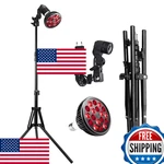 Wolezek Led Red Light Lamp W Stand, Adjustable Tripod 15"-61", 18 Leds 660nm. Fixed Price $79.34.