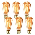 Lvwit Filament E26 Base Led Bulb, 470lm, Edison Bulb (3.7w), Equivalent To 40w,. Fixed Price $43.23.