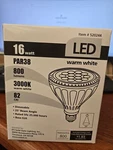 Case Of 12 Eti Solid State Lighting 16w Par38 Led Lamp 800 Lumens 3000k Ul. Fixed Price $35.99.