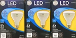 (3 Bulbs) Ge Lighting 89936 65 Watt Soft White Br30 Indoor Dimmable Led Flood. Fixed Price $21.77.