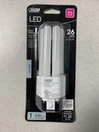 Feit Electric Led Bulb Cool White 26 Watt Equivalence 4 Pin Gx24q-3. Fixed Price $10.00.