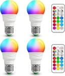 Ilc Rgb Led Color Changing Light Bulb, 40w Equivalent, 450lm, 2700k Warm White 5. Fixed Price $28.05.
