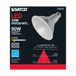 Satco S29450 - 15 Watt Par38 Led Light Bulbs 2700k 120 Volts 6 Pack. Fixed Price $71.70.