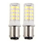 Hryspn 5w Ba15d Led Light Bulb 12v 24v 2 Count (pack Of 1), Daylight White. Fixed Price $13.62.