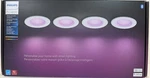 Philips Hue 5/6" Recessed Smart Downlight (white & Color Ambiance, 4-pack). Fixed Price $189.98.