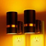 L Lohas Led Amber Night Light, Lights Plug Into Wall, Dusk To Dawn Sens.... Fixed Price $27.02.