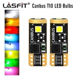 Lasfit T10 Led License Plate Light Bulb Multi-color White Amber Red 168 2825 194. Fixed Price $10.99.