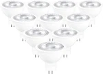 Mr16 Led Bulb 5000k Daylight 12v Gu5.3 10 Count (pack Of 1), White. Fixed Price $31.70.