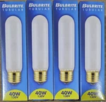 Bulbrite 704040 - 40t10f 40-watt T10 Tubular Light Microwave Frost 4 Pack. Fixed Price $19.91.