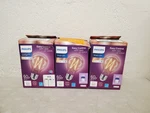 *3* Philips A19 Smart Wifi Vintage Edison Led Tunable White Bluetooth Bulbs. Fixed Price $29.99.