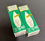 2pk - Supreme 60b10.5/cl Candelabra E12 Base 60w 130v Clear Torpedo Bulbs. Fixed Price $11.98.