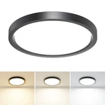 Hepside 1pack Led Flush Mount Ceiling Light, 3cct 7.5inch-1pack, Black. Fixed Price $22.28.