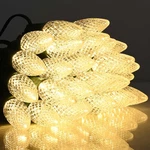 Delight 100pcs C9 Led Christmas Light Bulbs Replacement Warm White Ul Listed. Fixed Price $130.90.